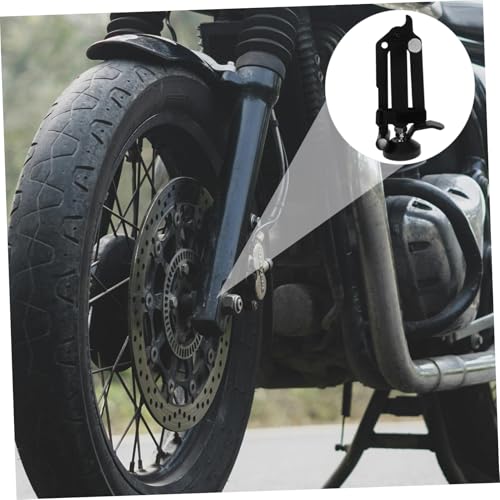 Foldable Motorcycle Wheel Stand Motorbike Wheel Lifter Adjustment Essential Motorcycle Accessory