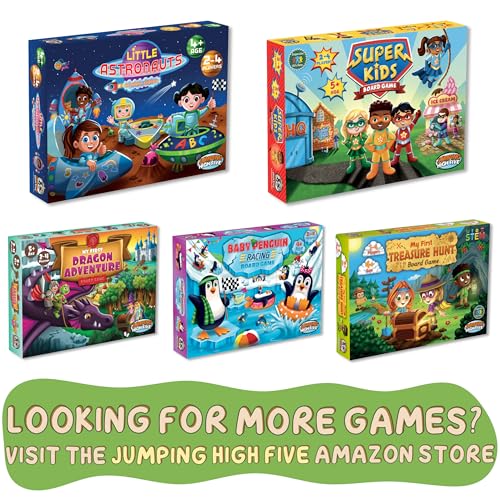 Construction Kids Cooperative Board Game Fun for Kids Ages 4+, 2-4 Players | Fun cooperative building game, kids work together to complete projects. Easy to learn, perfect for family time together.