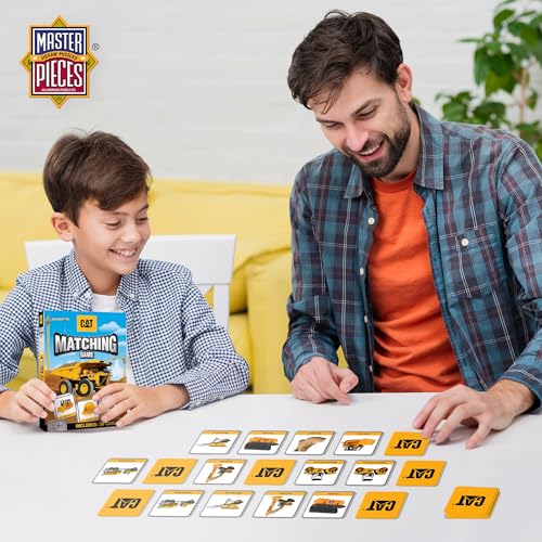 MasterPieces Officially Licensed CAT Picture Matching Card Game for Kids and Families - style: Caterpillar
