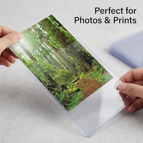 50ct 6x9 Toploaders - Ultra Durable Card Protectors for Photos & Collectibles - Crystal Clear, Archival-Safe, Fit 6x9 Inch Sheets - size: 6x9
