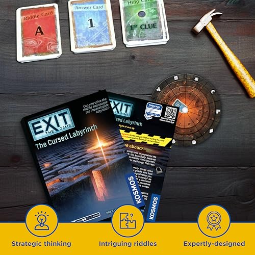 EXIT: The Game - The Cursed Labyrinth - size: One Size