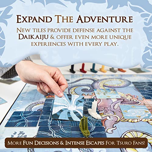 Tsuro Complete Collection – 20th Anniversary Edition Board Game + Tsuro of the Seas + Veterans of the Seas Expansion | Strategy Games for 2-8 Players Ages 8+