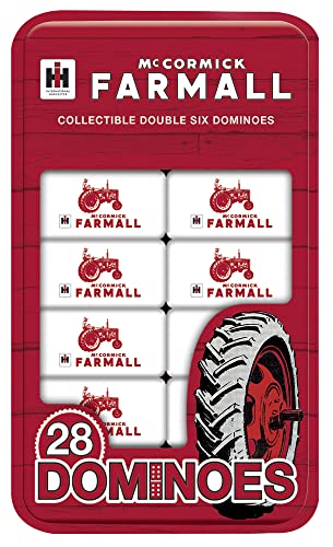 Masterpieces Officially Licensed Farmall 28 Piece Picture Dominoes for 12 Years and up - style: Case IH
