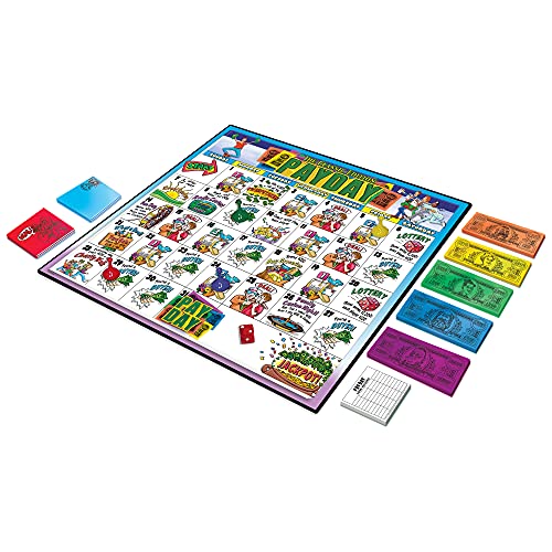 Winning Moves The Game of Pay Day, Make & Spend Money for Fun | Popular 1970's Artwork, 2-4 Players, Ages 8+