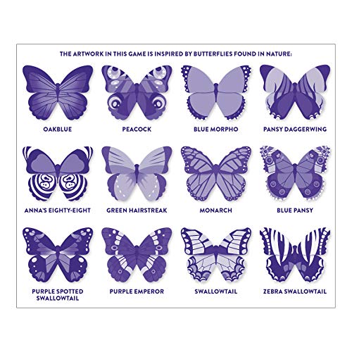 Mudpuppy Butterflies Shaped Memory Match, Multicolor - style: Butterflies