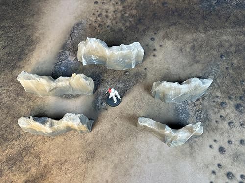 Natural Barriers - Miniature Tabletop Wargaming Terrain (Painted) (Desert) - color: Desert