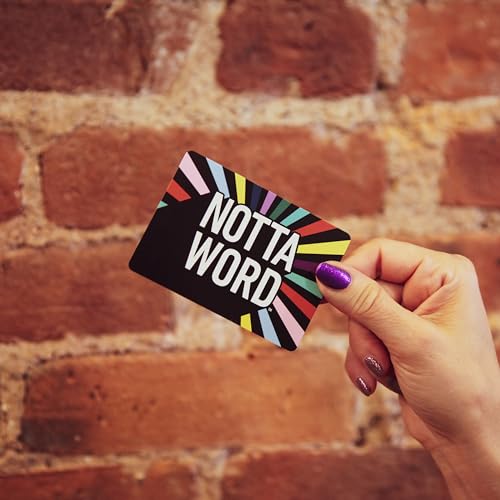NOTTA WORD®: Define The Undefined. A Hilarious and Mysterious Twist on Word Games. A Fast-paced Party Game That’s Great for Groups.