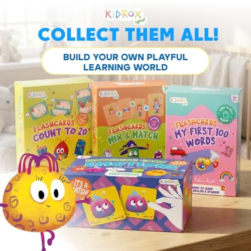 Kidrox Multiplication Flash Cards, Times Tables 1 to 12, Interactive Learning Cards with Fun Character Design, Educational Math Practice Set - style: Multiplication