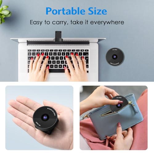 EMEET C950 Webcam for PC, 1080P Webcam with Microphone&Privacy Cover, Auto Light Correction, 70° FOV for Personal Use, Plug&Play Web Cam Protect Data, Perfect for Office Professionals&Remote Workers - style: 1080P Safe Privacy Cover