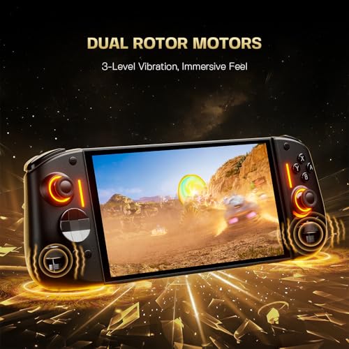 NYXI Hyperion 3 Switch 2 Controller–World's First Third-Party Wireless Controller for Switch 2, Hall Effect Joystick, 9-Axis Gyro, Full Mechanical Buttons, Adjustable Vibration, Dual Back Buttons - color: Dark
