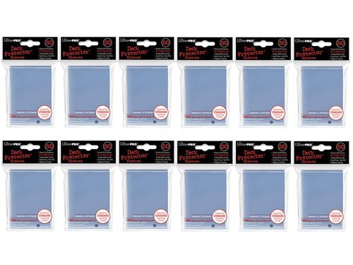 Ultra Pro Standard Deck Clear Protector Sleeves (600-Count) for Gaming Cards