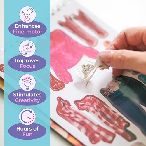Cowgirl Sticker Book – Fashion Activity Book for Girls | Dress up designs with stickers and style guides; sparks creativity for little designers ages 5 and up. - color: Sticker Dress Up Cowgirl