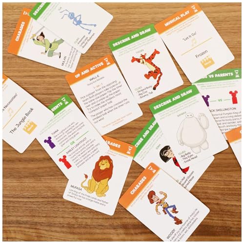 Spin Master Games Beat the Parents Disney Edition Family Game | Kids Vs Parents Disney Trivia, Active Drawing & Acting Challenges, Awesome For Family Game Night, For 2+ Players, Ages 8+ - color: Disney Edition- Beat the Parents