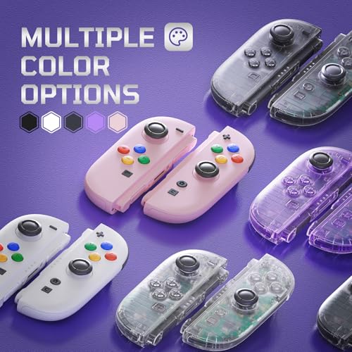 eXtremeRate Replacement 3D Joystick for Nintendo Switch 2 JoyCon, Controller Left Right Analog Stick Thumbsticks with Repair Tools for JoyCon 2, Multi-Color Options - Cherry Blossoms Pink - color: Cherry Blossoms Pink