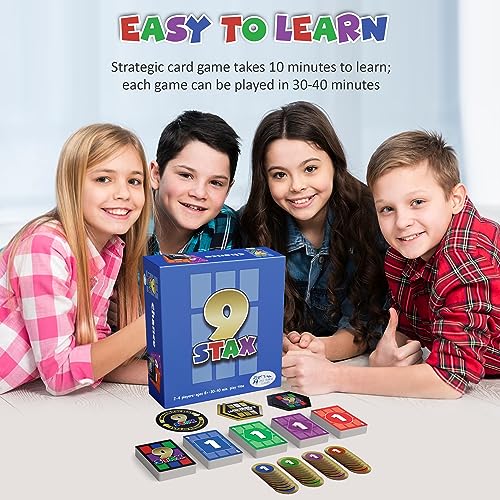 Card Game – Family-Friendly Card Game – Fun for Kids, Teens & Adults – Ideal for 2-4 Players – for Game Night, Family Night, Parties! (Base Game)……