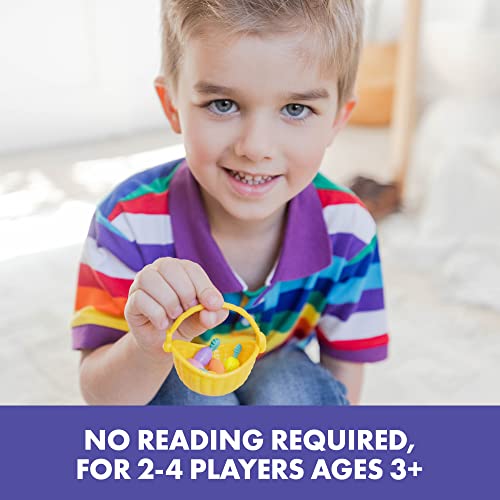 Educational Insights Hoppy Floppy's Happy Hunt - Toddler Board Games Ages 3-5, Early Learning Games for Preschoolers, Fine Motor Skills Toys for Preschool, Color-Matching Board Game