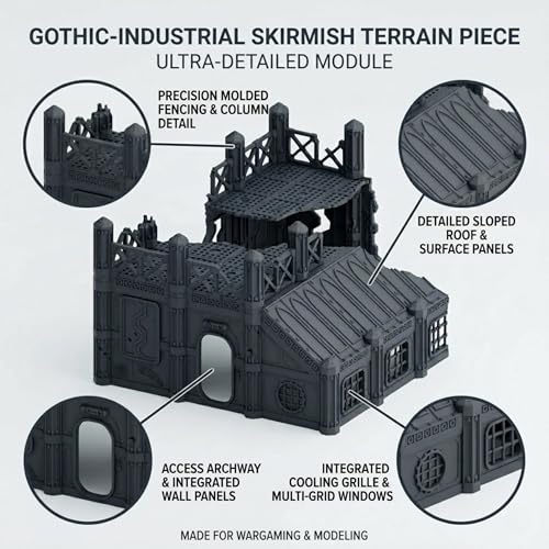 Forge of Pavonis Distillary 28mm SciFi Wargame Terrain