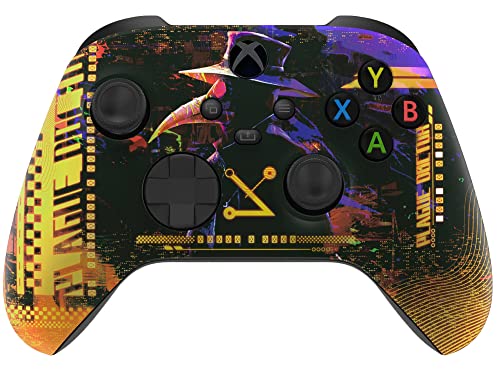 Silent Modz Custom Wireless Controller for Microsoft Xbox Series X|S, Xbox One S|X & PC (Cyber Plague) - color: Cyber Plague