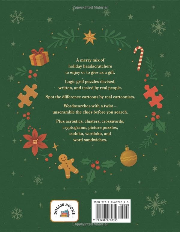 Puzzles Galore: 60 Christmassy Conundrums for Grown-ups