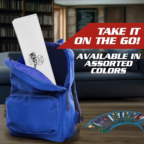 The Original Hydra Magnetic XL Deck Box- Carry All Your Decks At Once- Removable Deckbox Compartments, Self-Locking Closure - Hold 375+ Trading Cards- Compatible w Standard & Smaller Size Gaming TCGs - color: Black