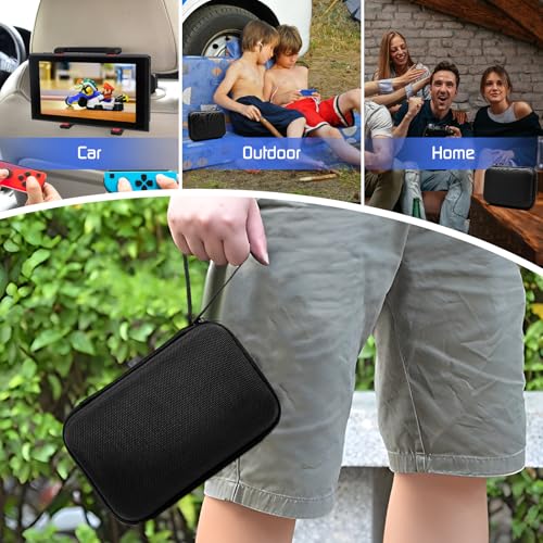 DPVPER Carrying Case for Gameboy Advance SP, Accessories for GBA SP, Hard Storage Portable Bag for GBA SP - Holds 8 Games - size: No Charger Fit