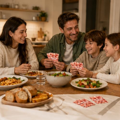 200 Family Conversation Cards for Kids & Adults, Family Edition