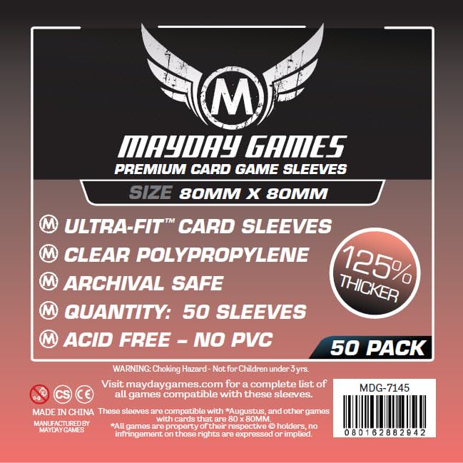 Mayday Games The 7th Citadel -Premium Compatible Card Sleeve Bundle - size: Premium, style: The 7th Citadel