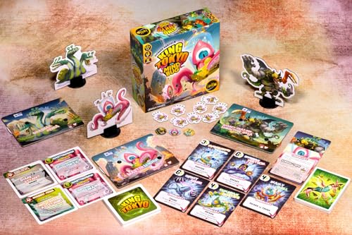 IELLO King of Tokyo: Mindbug Expansion, Strategy Board Game, Take Control of Your Opponents Creatures, Ages 8+