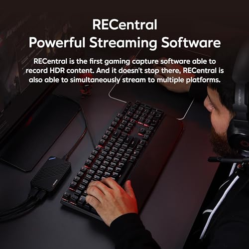 AVerMedia Live Gamer Ultra GC553 – 4K60 HDR Pass-Through, 4K30 Capture, Low Latency for Xbox Series X/S, PS5, Switch, Windows 11/macOS 10.13