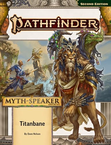 Pathfinder Adventure Path: Titanbane - Myth-Speaker Campaign Finale Book 3 of 3 for Tabletop RPG Gaming Adventures