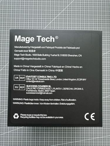 Mage Tech Card Deck Box for MTG Commander - Patented Design, Commander Display, Fits 100 Double-Sleeved Cards, 35pt Card Brick & Dice Tray - Blue/Yellow - color: 8. Vault (Blue/Yellow)