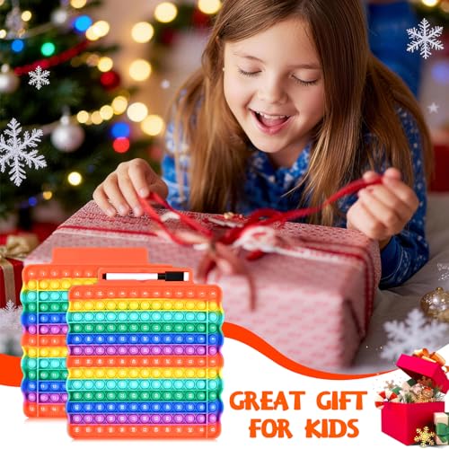 Multiplication Games for Kids, 12x12 Multiplication Board with Rainbow Charts, Double-Sided Sensory Math Learning Games with Dry Erase Marker, Addition & Multiplication