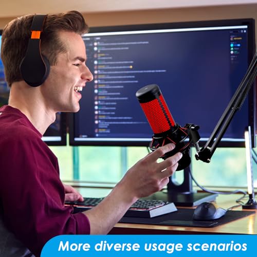 Youshares Quadcast Mount Adapter for HyperX Microphone, Replacement Adapter for Boom Arm - color: HyperX Adapter