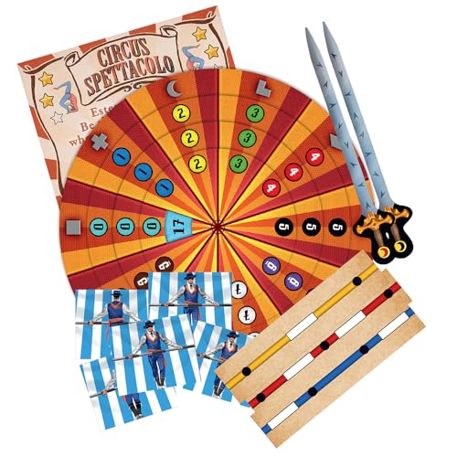 EXIT: The Circus Mystery | Interactive, Cooperative Escape Room Game, 1-4 Players, Puzzle and Crime Solving, Carnival, Age 12+, Kids and Adults, by Kosmos