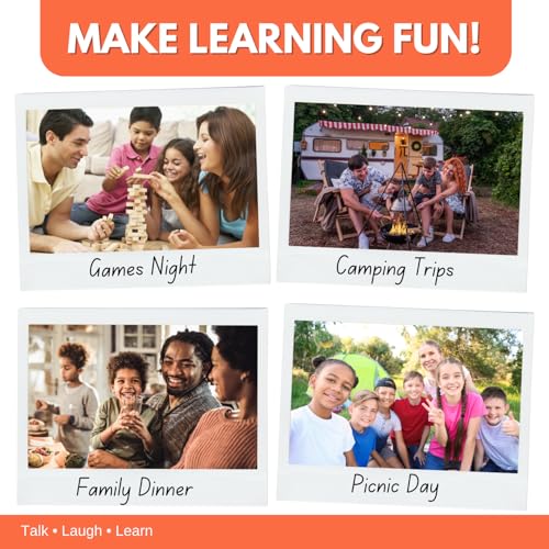 Junior - Vocabulary Word Game for Kids 8+ - Fun Family Conversation Starters - Reading Games for Elementary & Middle School - 150 Vocabulary Flash Cards/Conversation Cards - style: Junior