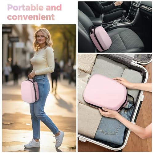 FOREGOER Hard Carrying Case Compatible with Meta Quest 3S/Quest 3/Oculus Quest 2 Official Original, Portable Travel Vision Pro Case for Touch Controllers Accessories : Video Games