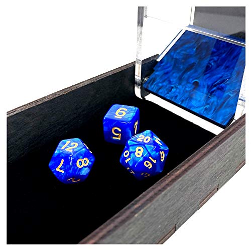 C4Labs Colour Lux Drawbridge Dice Tower - Symphony Blue - color: Blue