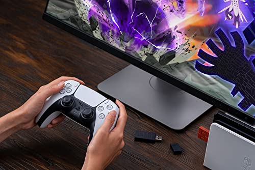 8BitDo Wireless USB Adapter 2 for Switch 2, Windows PC, Mac & Raspberry Pi, Compatible with Xbox Series X & S Controller, Xbox One Bluetooth, Switch Pro and PS5 Controller (Black) - style: USB Adapter 2