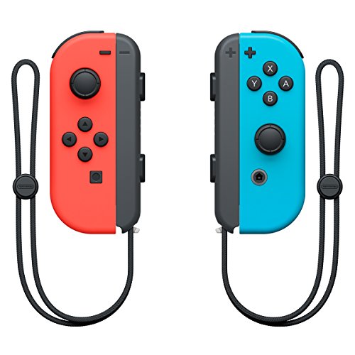 Nintendo Joy-Con Controller Pair Neon Red/Neon Blue for Nintendo Switch
