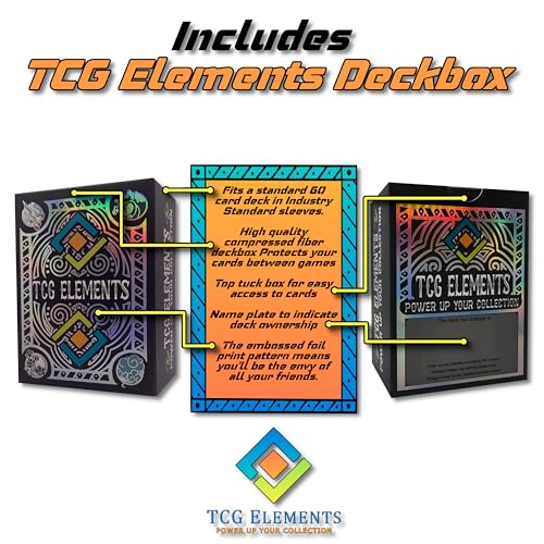 Digimon Ultra Rare Starter Bundle | 100+ Authentic Cards | 99x C/UC | 15x Random Foils | 5 SR/ALT | TCG Elements Deck Box