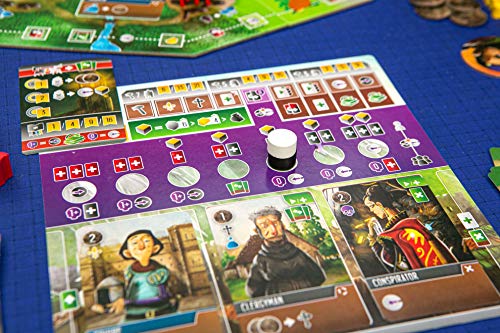 Renegade Game Studios Viscounts of the West Kingdom Strategy Board Game | Medieval Trilogy Game for 1-4 Players, Ages 12+, High Replay Value, 60-90 Min Playtime, Shem Phillips Design