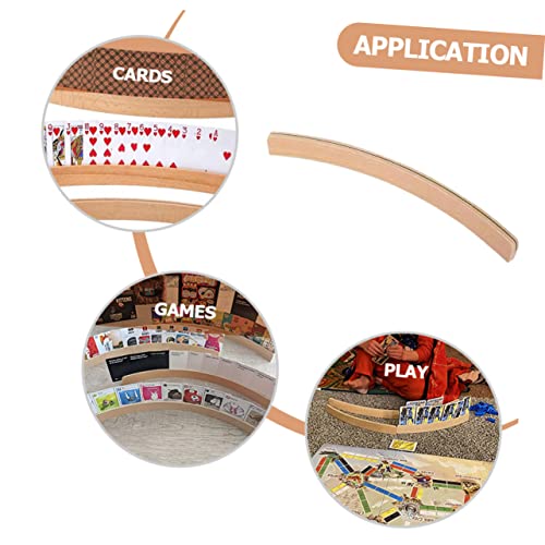 Levemolo Wooden Card Display Stand Place Card Holder Toy Holder for Boys and Girls Adults