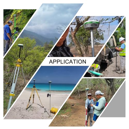 SMA26 Pro Base RTK Surveying System Base Station, GNSS Receiver, Tilt Compensation, 4G/WiFi/Bluetooth, IP67 Waterproof, Ideal for Land, Construction, and Forestry Survey (exclude Tripod) - style: SMA26 Pro Base