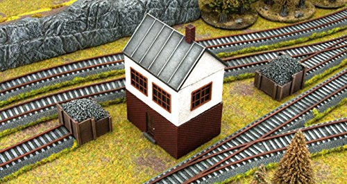 Flames of War - Battlefield in a Box: Train Yard Switching Tower