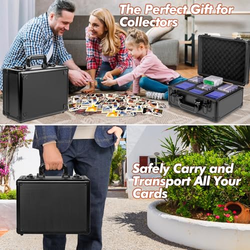 Top Loaders Storage Box, Graded Card Storage Case - Holds up to 300+ Top Loaders, Trading Card Case Sports Card Storage Boxes, PSA Card Case Slab Case Holder - size: 3 Row