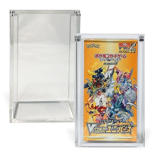 Acrylic Case Display for Small Japanese Booster Box Special Pack of 1 - style: JP Box S (1)