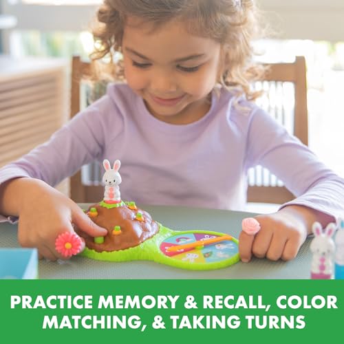 Educational Insights Pop Pop Bunny Hop - Matching Games for Toddlers 3-5, Turn-Taking Kids Games, Preschool Board Game for Kids, Skill-Building Preschool Toys, Kindergarten Color Matching Game