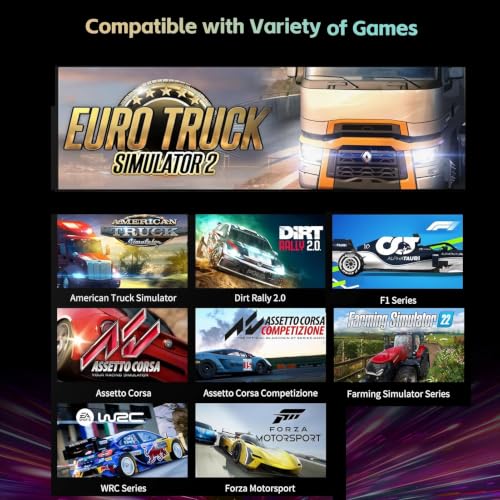 PXN CB1 Racing Button Box USB PC Racing Simulator Center Control Button Box | Multifunctional PC Sim Instrument Control Button Box for Windows PC, With 30 Programmable Buttons and Adjustable RGB Lighting