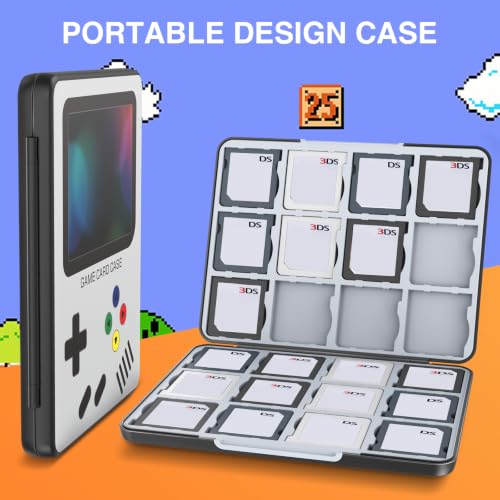 HEIYING Game Card Case for Nintendo 3DS 3DSXL 2DS 2DSXL DS DSi,Portable 3DS 2DS DS Game Cartridge Holder Storage with 24 Card Slots - color: Game Console