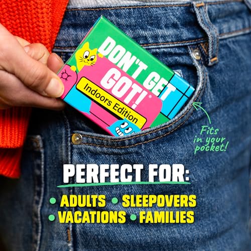 Big Potato Don't Get Got: Indoor Edition | Award Winning Secret Missions Party Game for Adults and Family - style: Don't Get Got: Indoors Edition